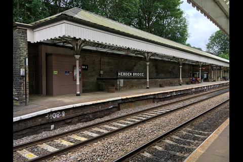 Hebden Bridge station is to be upgraded.